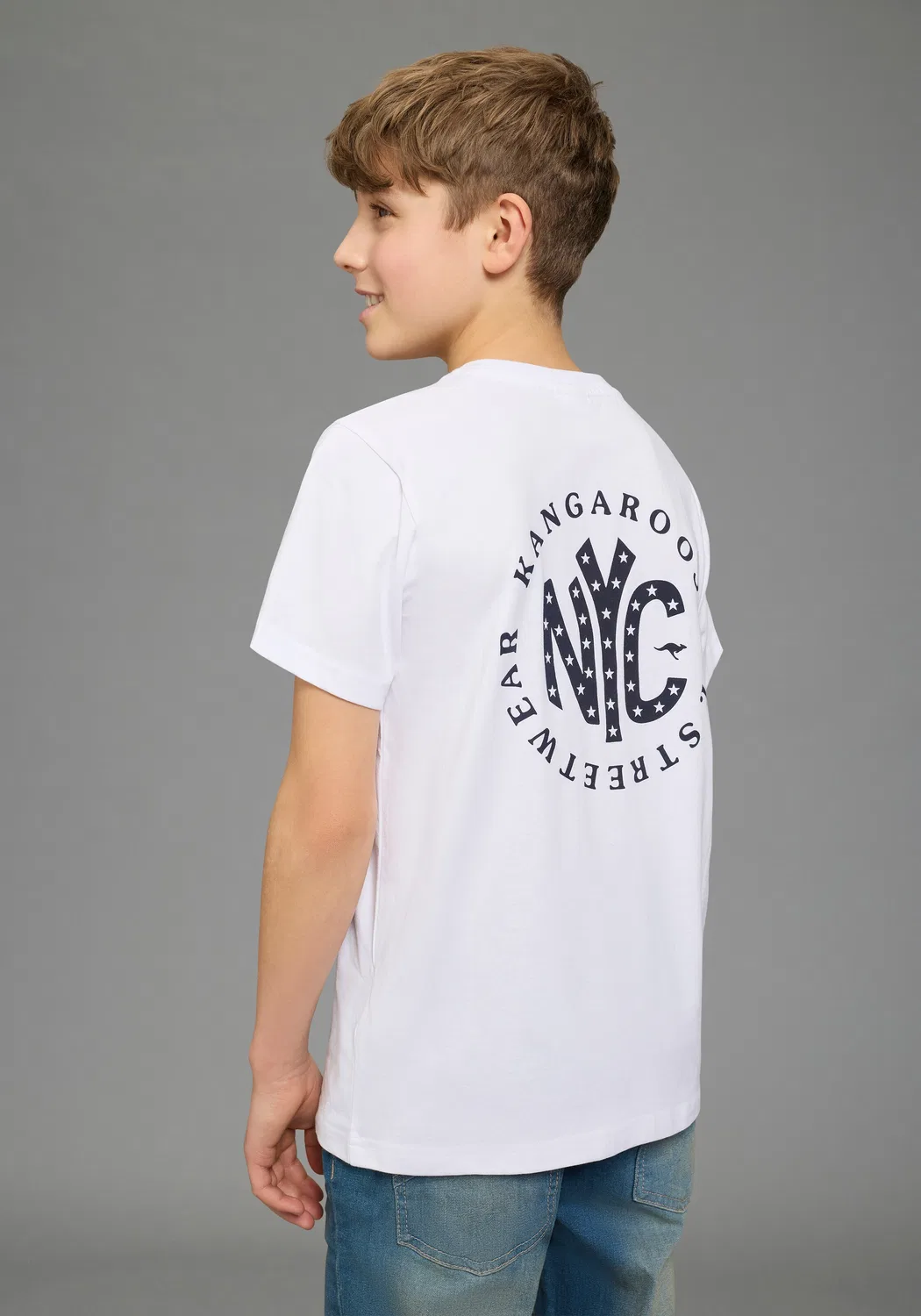 Футболка Kangaroos, Mint/White — фото 2