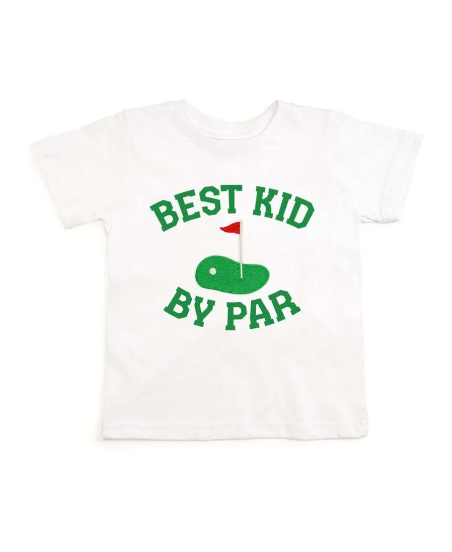 Футболка с коротким рукавом Little Boys Best Kid By Par Patch Sweet Wink, белый