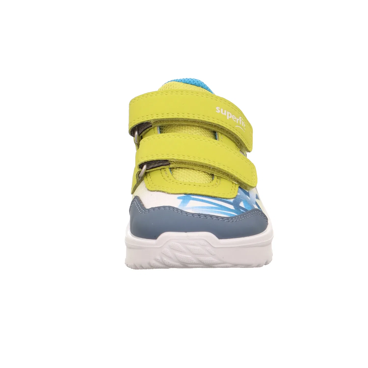 Сникерсы Kicks Superfit, желтый/бирюзовый — фото 4