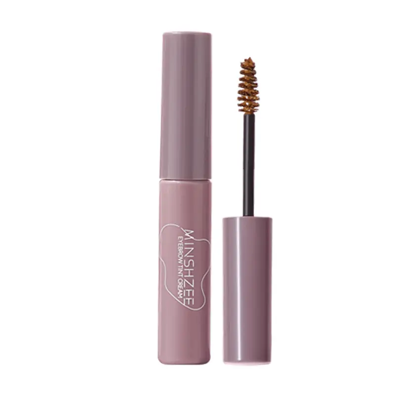 Color Lock Долгоиграющий гель для бровей MINSHZEE, 01# natural коричневый+03# серый коричневый — фото 2