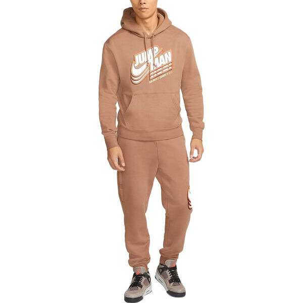 Толстовка Air Jordan Solid Color Hoodie Men's Khaki, хаки — фото 3