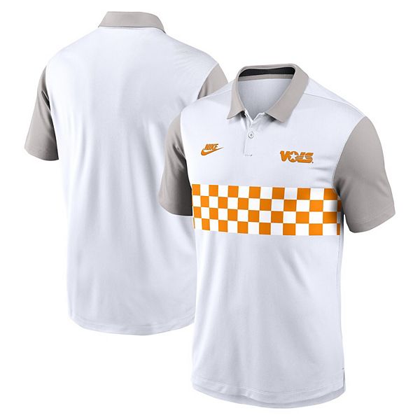 

Мужская бело-серая футболка polo Tennessee Volunteers Legacy Logo Vapor Performance Nike