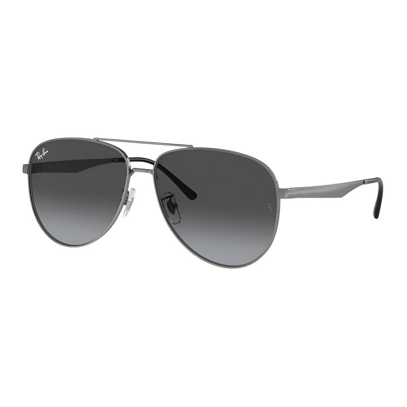 

RayBan Авиаторские солнцезащитные очки унисекс серые, Gray