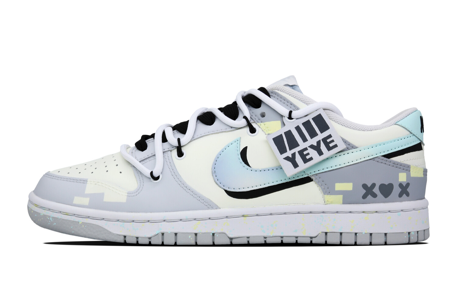 

Мужские кроссовки для скейтбординга Nike Dunk Low, бежево-серый