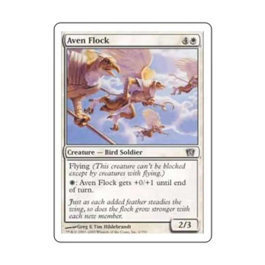 

CCG Авен Флок (С) (Фольга), MTG - 8th Edition