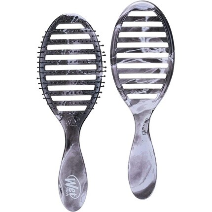 

Средство для распутывания волос Wetbrush Speed Dry с щетиной Heatflex и открытым вентиляционным отверстием Коллекция Metallic Marble Onyx Marble Onyx, Wet Brush