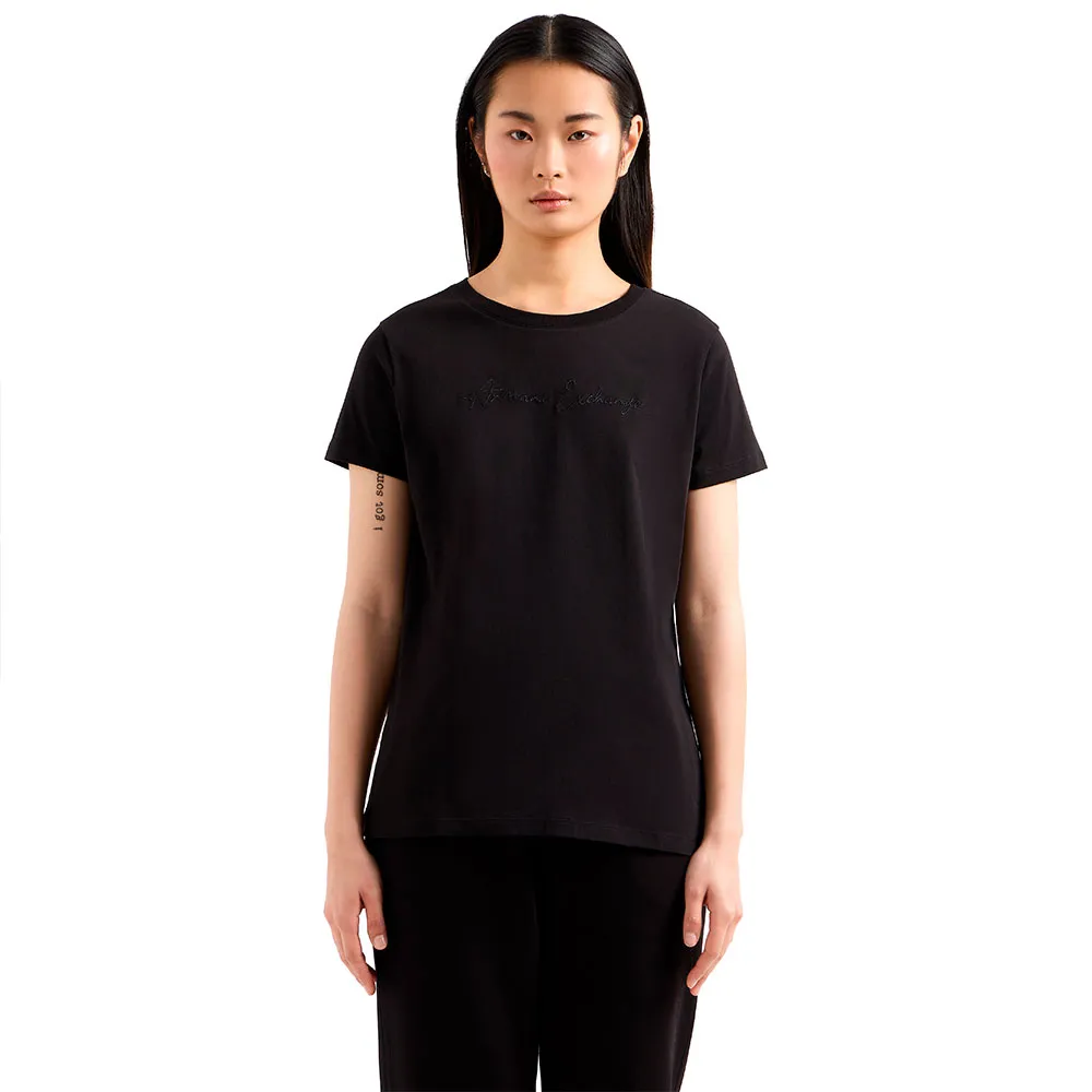 

Футболка с коротким рукавом Armani Exchange XW000839_AF10356, черный