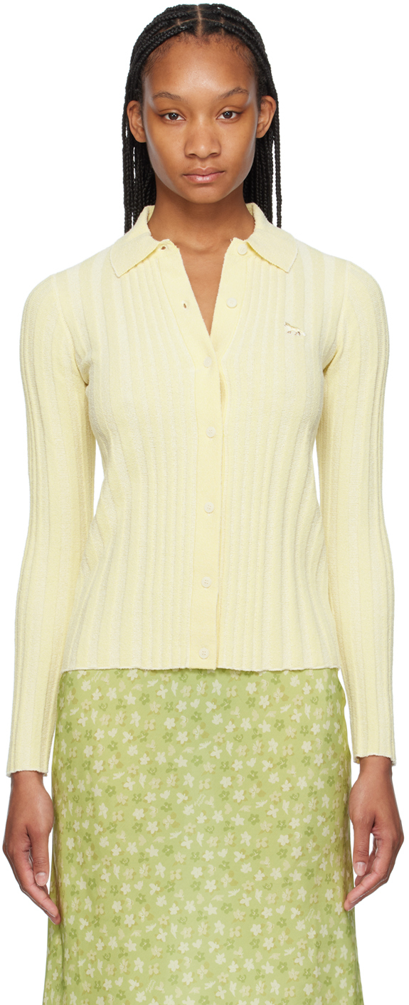 

Рубашка с желтым лисичкой Maison Kitsune