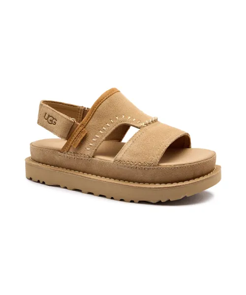 Сандалии Goldenstar из регенерированной кожи Ugg, бежевый