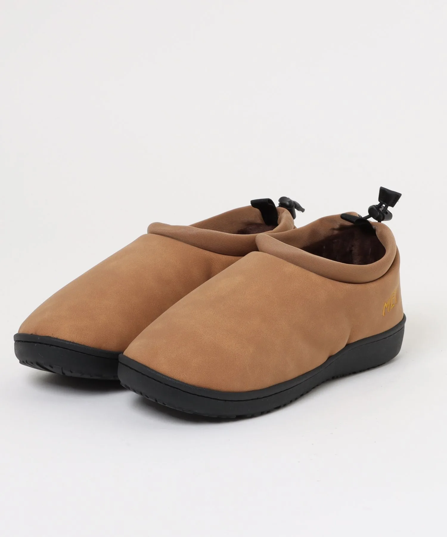 Мужские слипоны из нубука MEI SHM-253105 camel