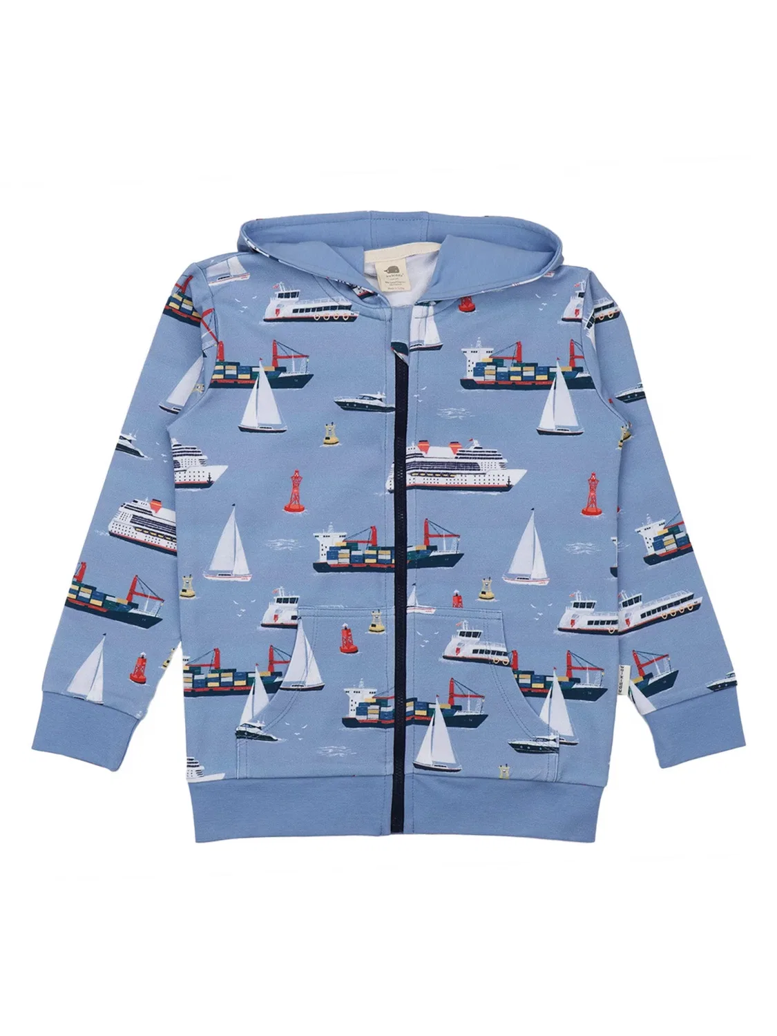 Толстовка на молнии 'Walkiddy - Marine Adventures Sweat Jacket' Walkiddy, Blue