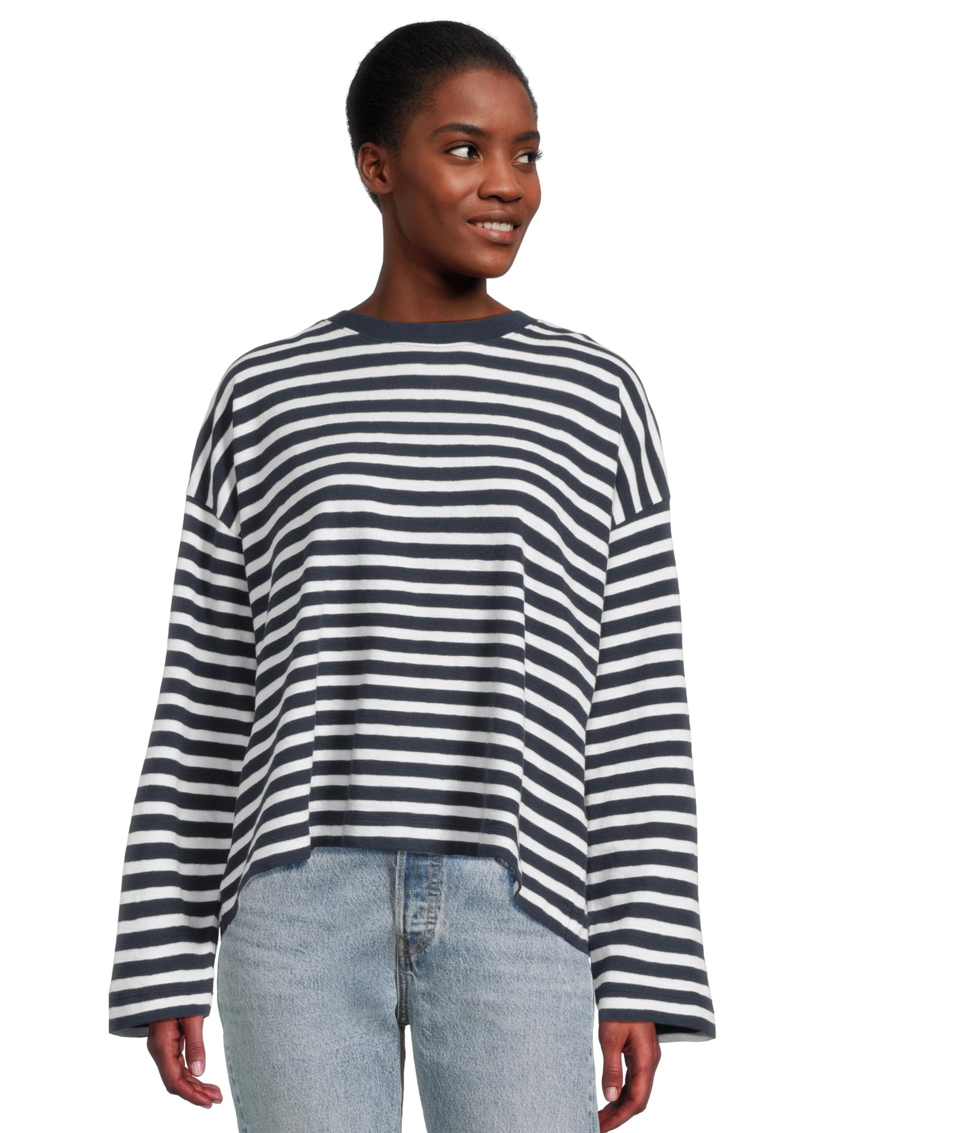 

Футболка Madewell Long, темно-синий