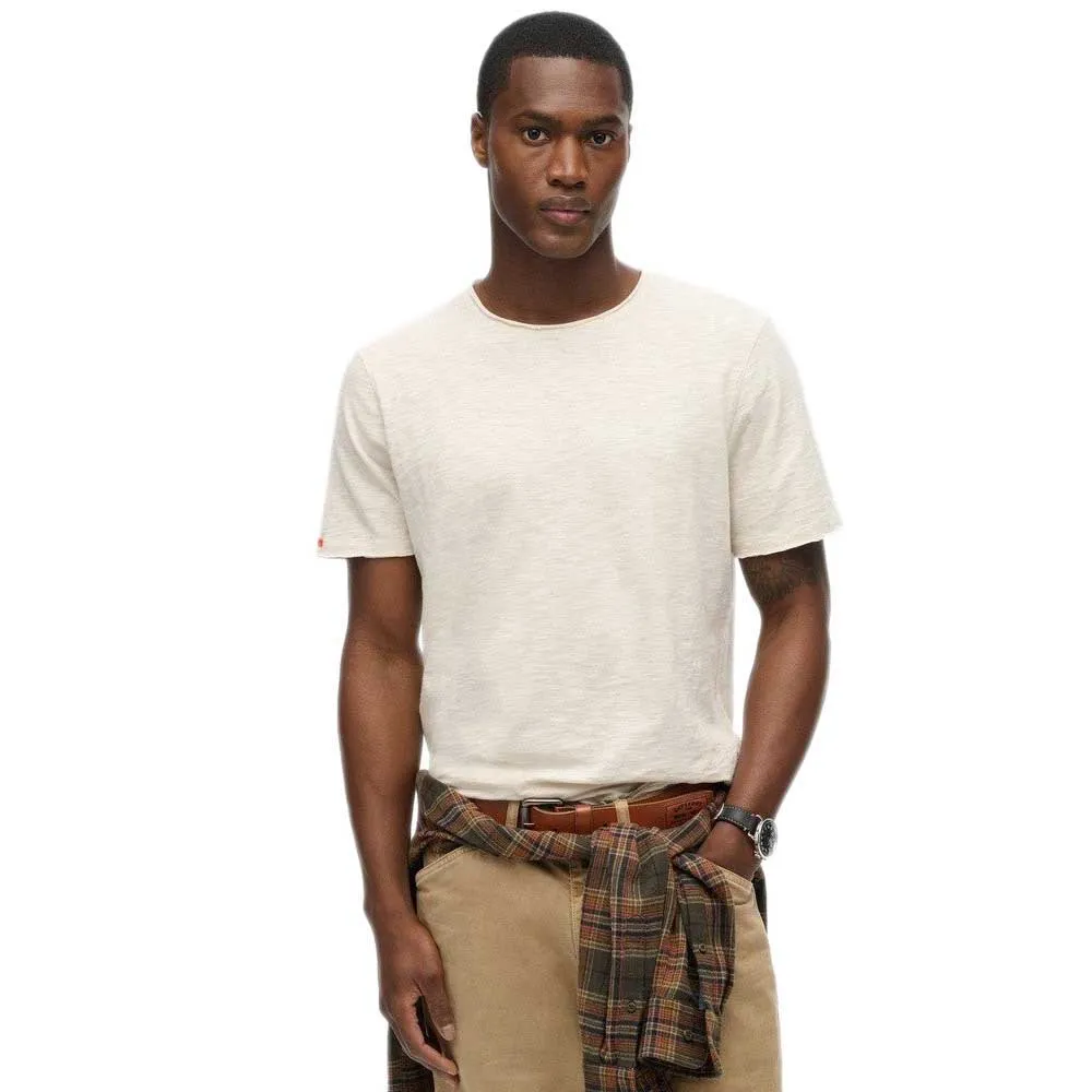 

Футболка с коротким рукавом Superdry Raw Edge Slub, белый
