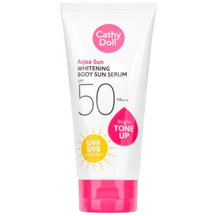 

Cathy Doll Солнцезащитная сыворотка для тела Aqua Sun Whitening Body SPF50 PA+++ 138 мл, Pink