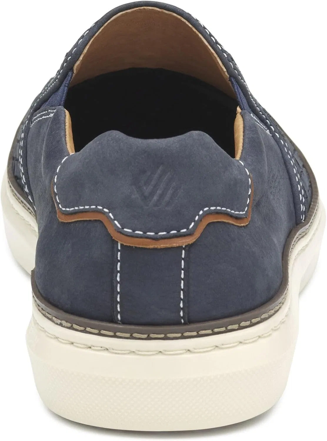 Лоферы мужские Johnston & Murphy Mcguffey 2, Navy Woven Tumbled Nubuck — фото 3