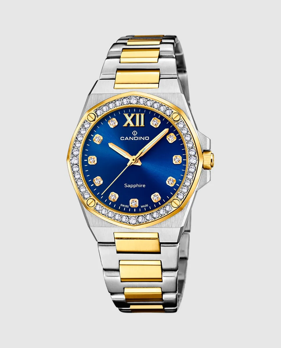 

Женские часы Lady Elegance C4752/2 из разноцветной стали Candino, мультиколор
