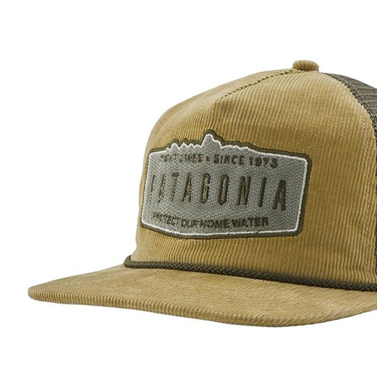 

Бейсболка Patagonia мужская коричневая из переработанного полиэстера