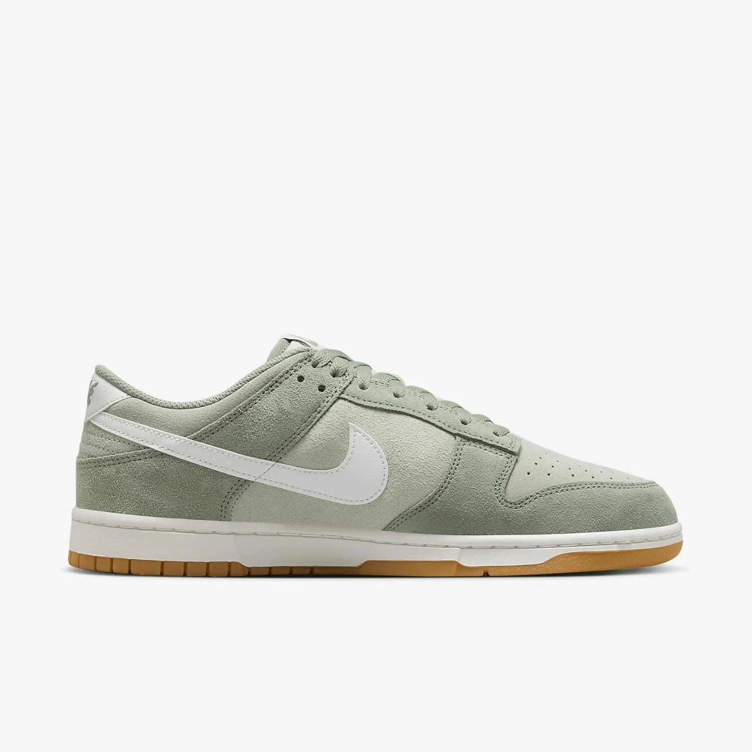 Кроссовки женские Nike Dunk Low Retro SE, цвет Jade Horizon/Light Silver/Gum Yellow/Summit White — фото 3