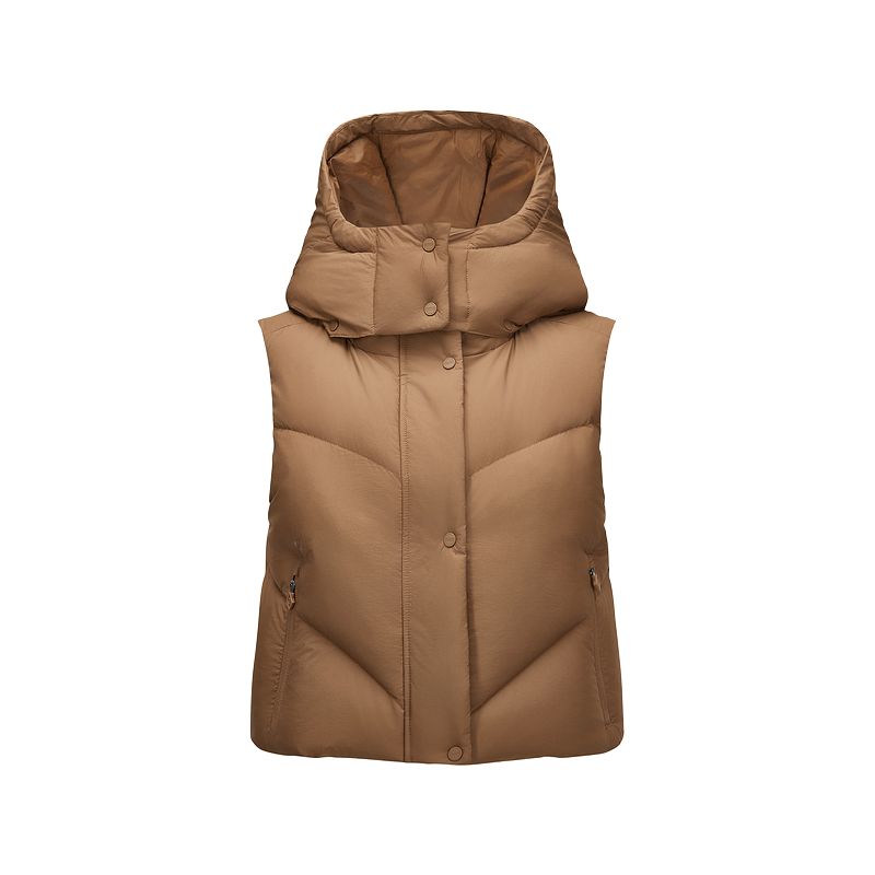 

Skechers Женская жилетка кофейного цвета, Coffee Brown