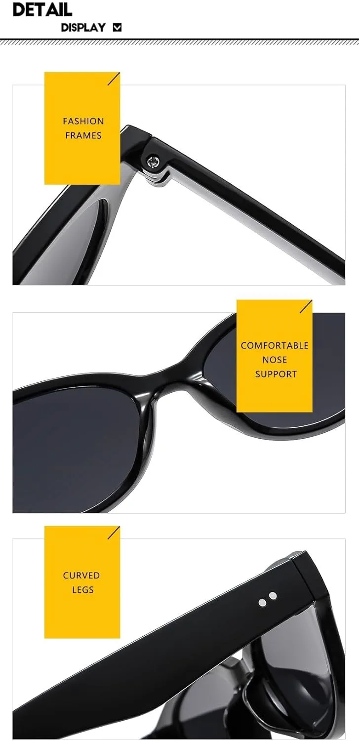 

Солнцезащитные очки для мужчин и женщин с маленькой оправой для активного отдыха на природе, для поездок, шопинга и отпуска, для вечеринок Generic, Black