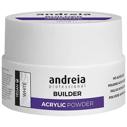 

Акриловая пудра Builder 20G белая, Andreia