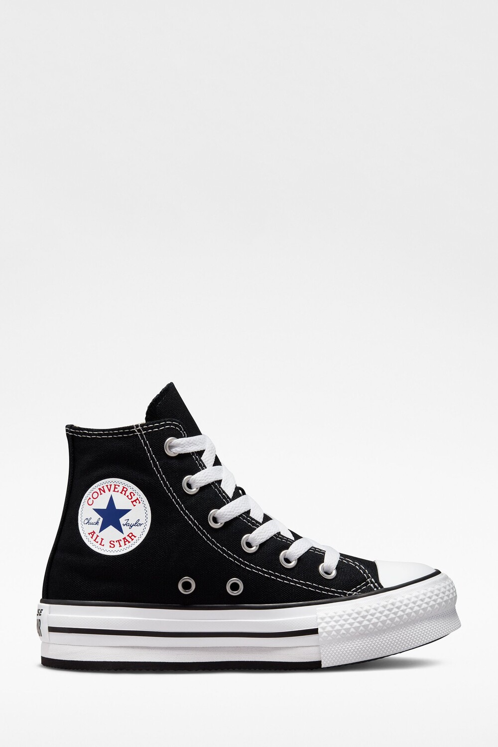 

Детские кроссовки Eva Lift с высоким верхом Converse, черный