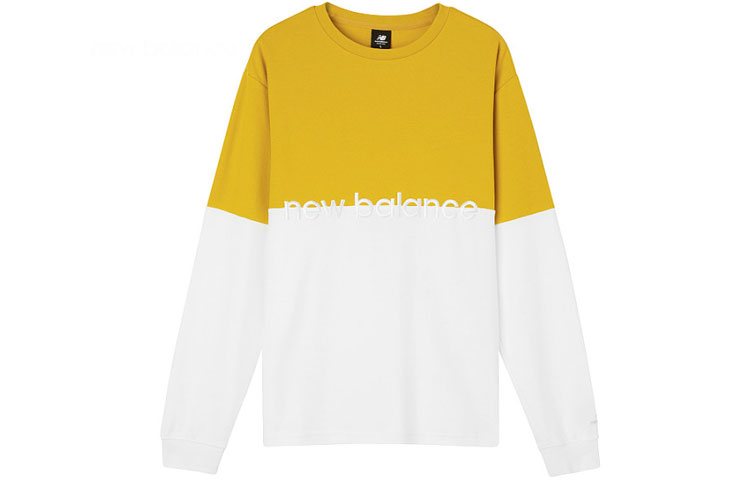 

Свитшот Athletic Pique мужской желто-белый мультиколор New Balance