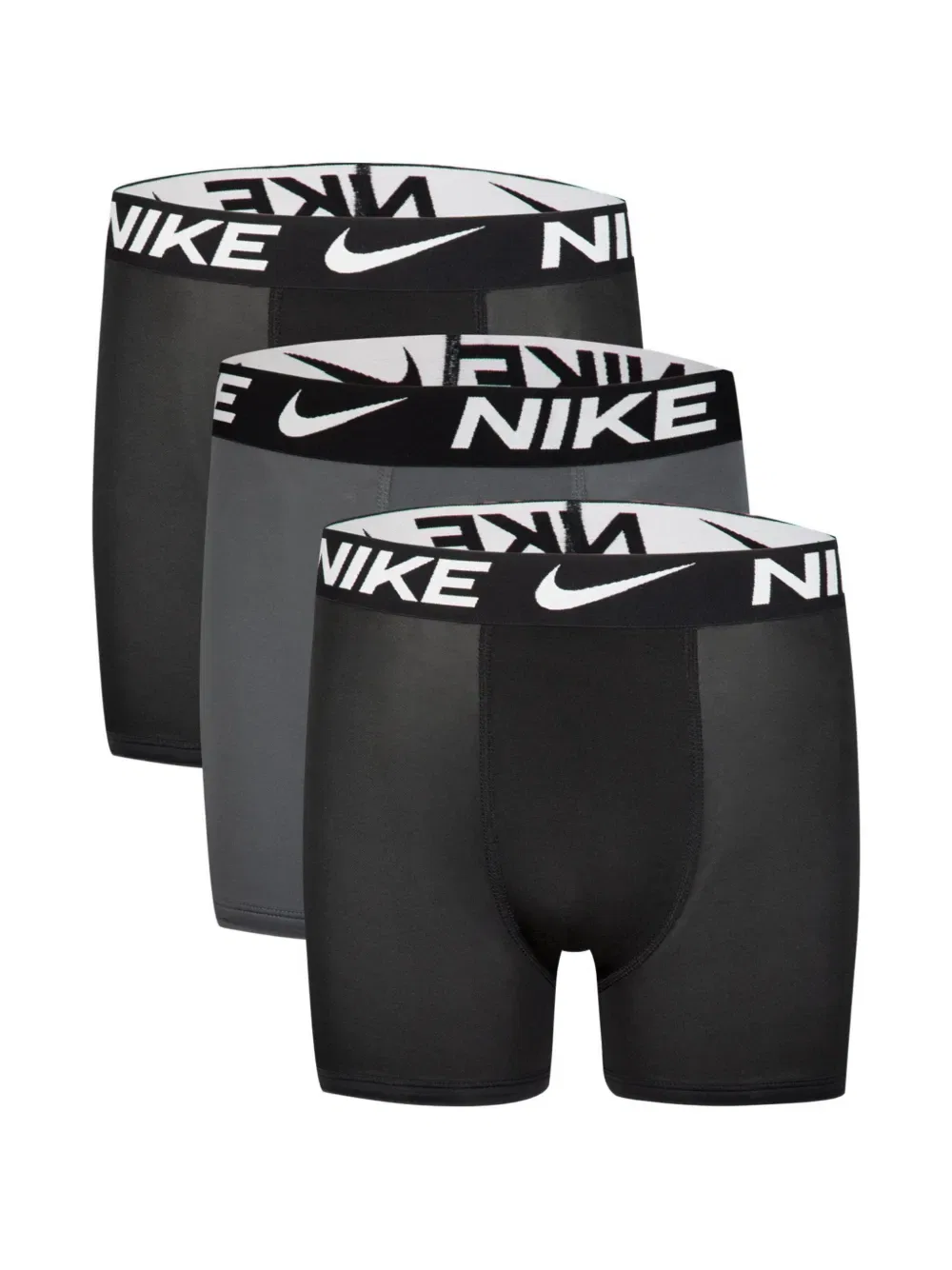 Боксеры с логотипом на поясе Nike Kids, черный