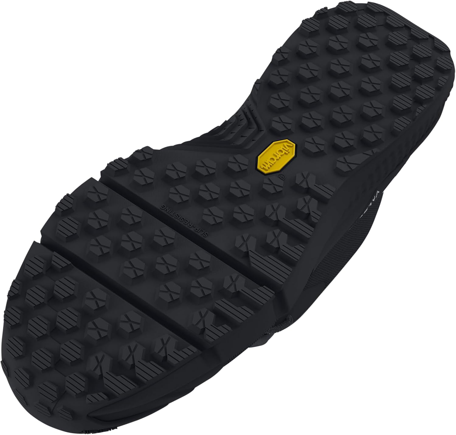 Мужские военные и тактические ботинки Under Armour Charged Valsetz Mid, черный — фото 4