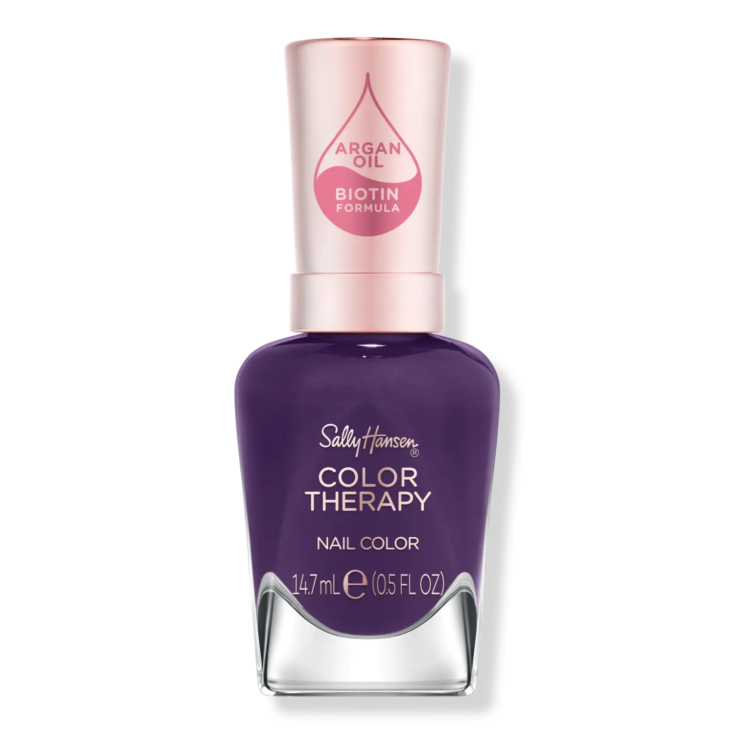 

Коллекция лаков для ногтей Color Therapy Sally Hansen, Confident Queen​ (true purple)
