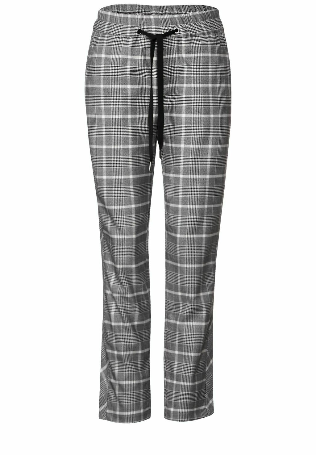 

Брюки LOOSE FIT KARO Street One, серый металлик
