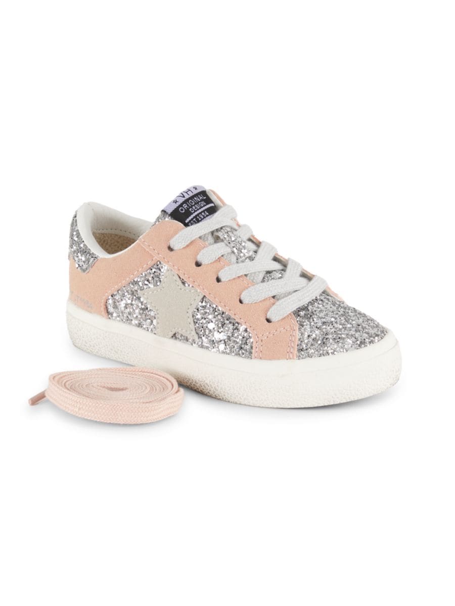 

Низкие кроссовки Joyce Star для девочек Vintage Havana, цвет Blush Silver Glitter Mix