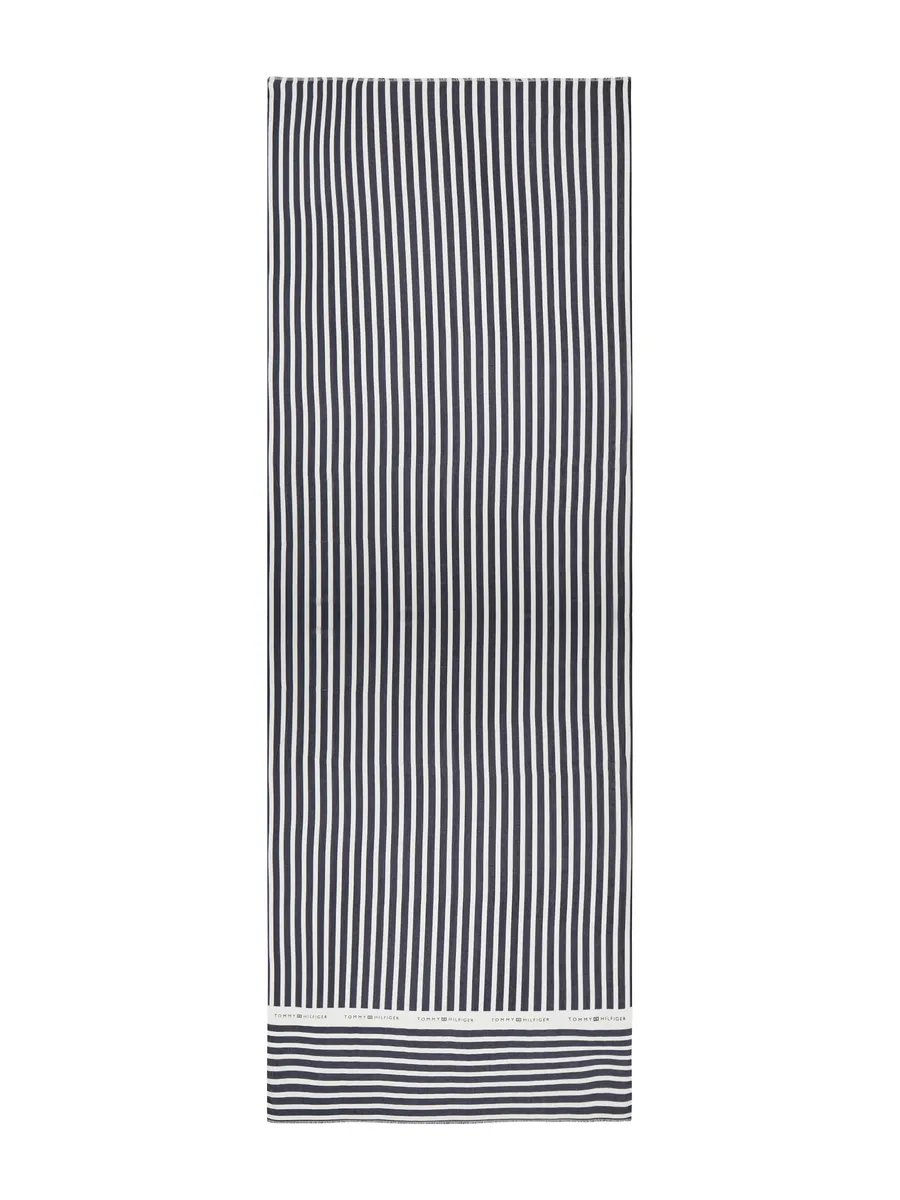 

Модный шарф Tommy Hilfiger "ESSENTIAL FLAG SCARF", из модала, синий