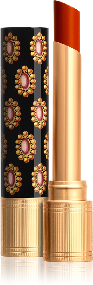 

Gucci Beauty Rouge de Beauté блестящая увлажняющая помада Gucci, atspalvis 307 louise orange 1,8 гр