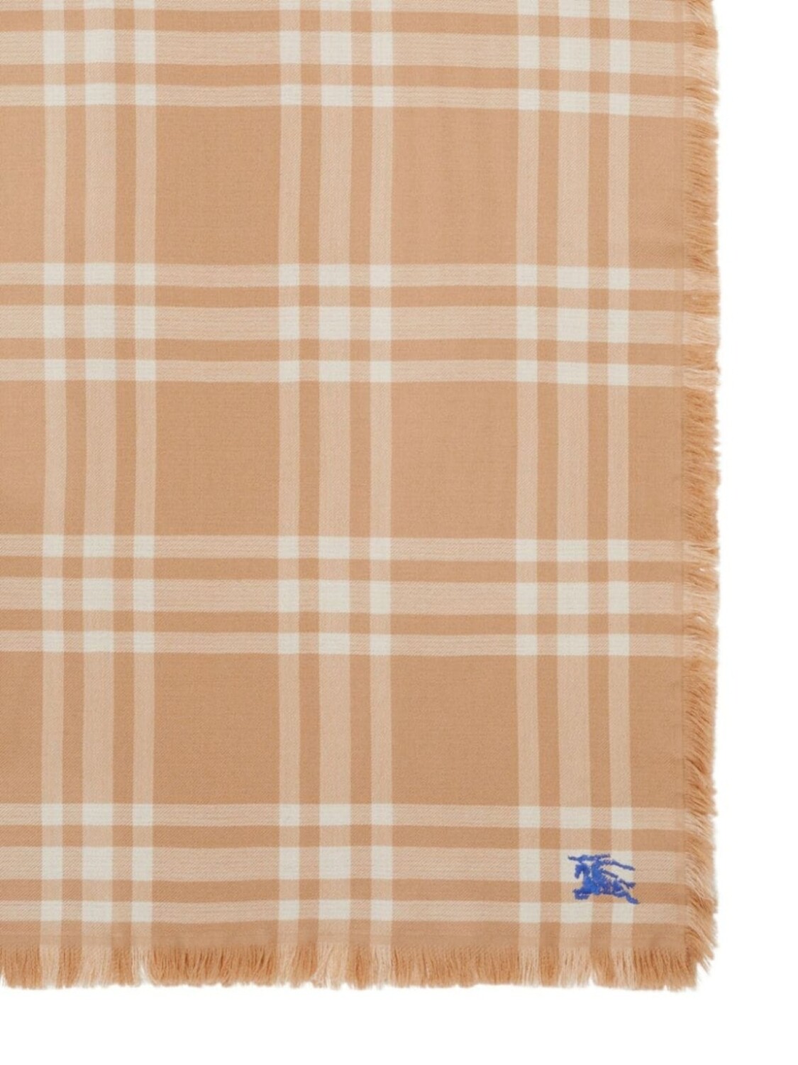 

Burberry двусторонний шарф в клетку, нейтральный цвет