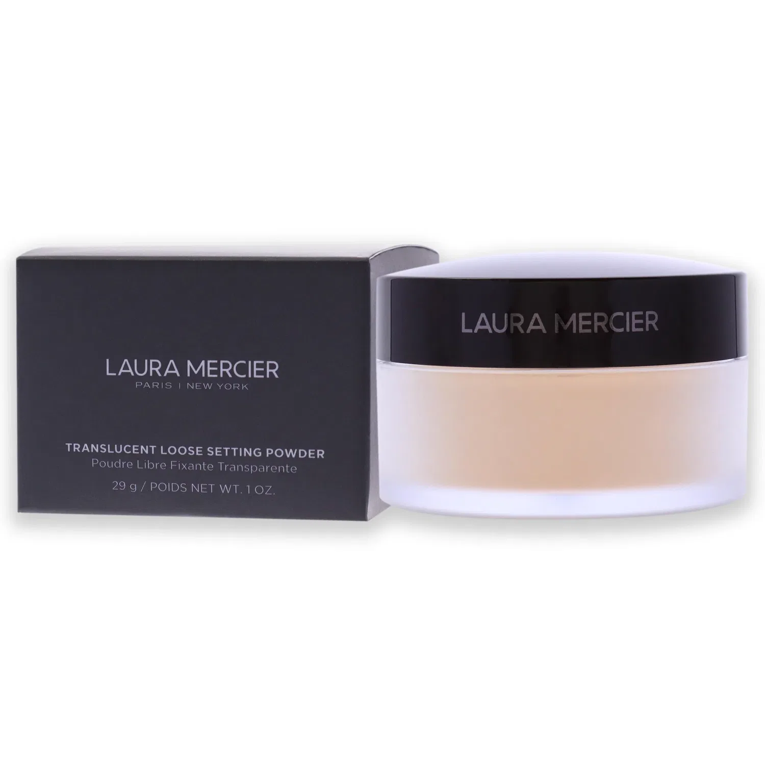 Полупрозрачная рассыпчатая фиксирующая пудра Honey от Laura Mercier для женщин - 28 г, Off White — фото 4