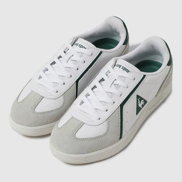 Мужские белые кожаные кроссовки Liberte Cush от Le Coq Sportif — фото 3