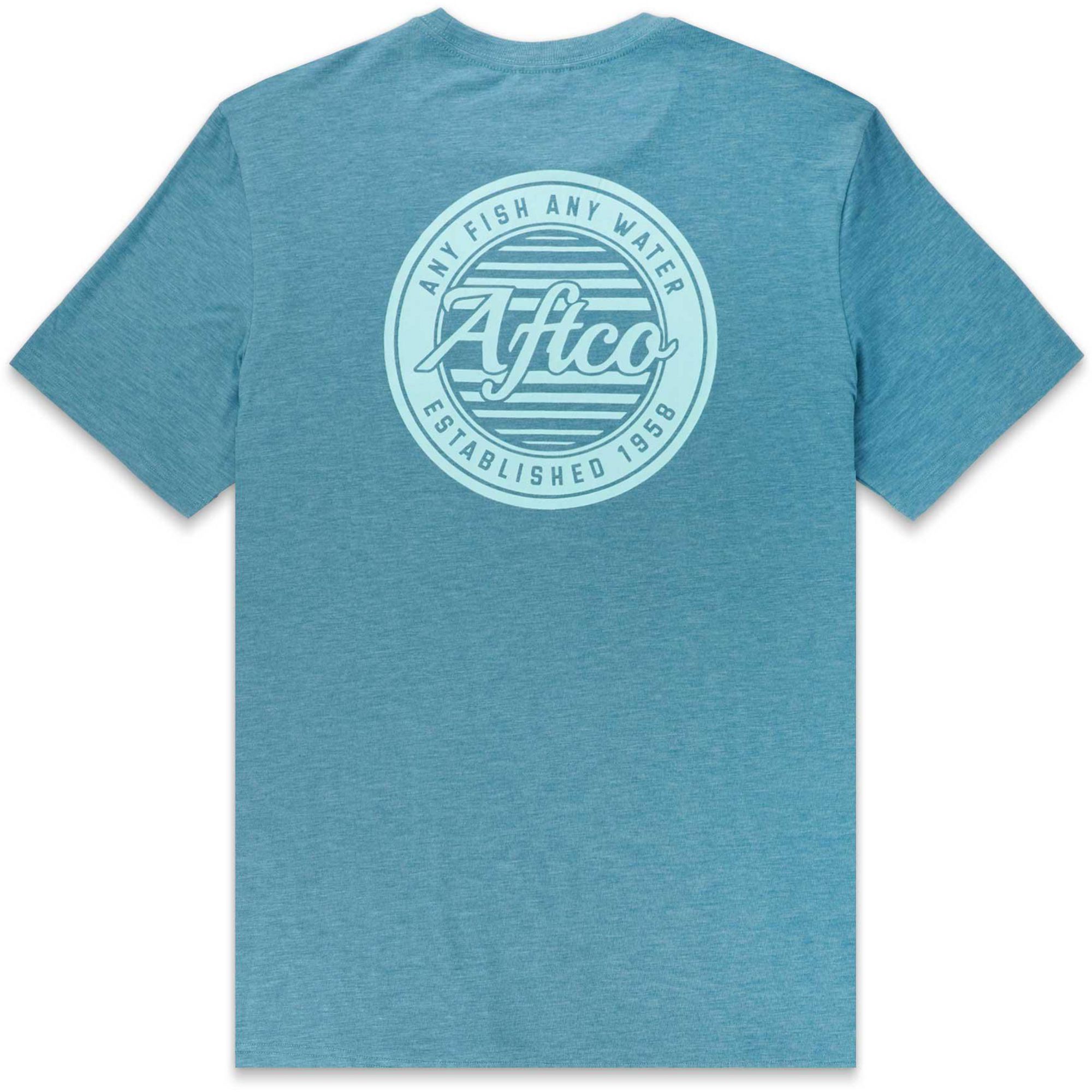 

Мужская футболка с коротким рукавом Ocean Bound Performance AFTCO, Arctic Heather