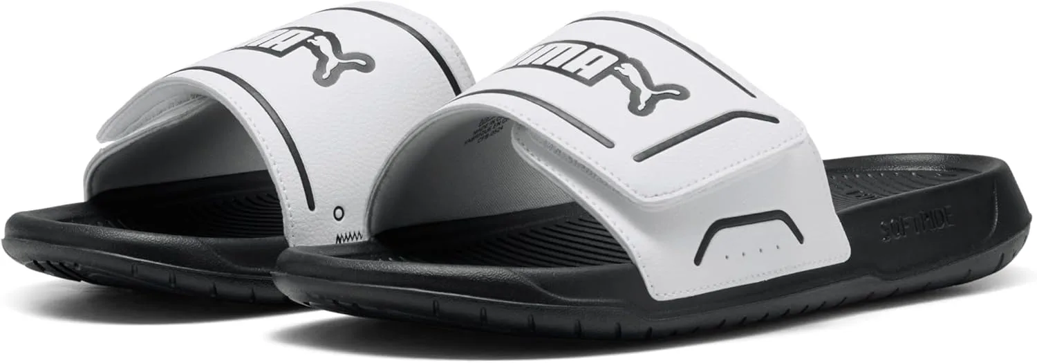 Сандалии PUMA Royalcat Comfort 2, унисекс, мужские и женские, для плавания, белый/черный