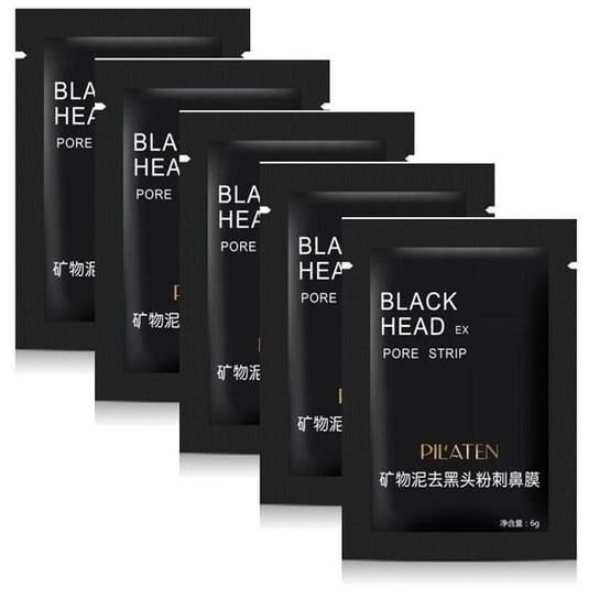 

Черная маска 30г 5 шт. Pilaten Black Mask