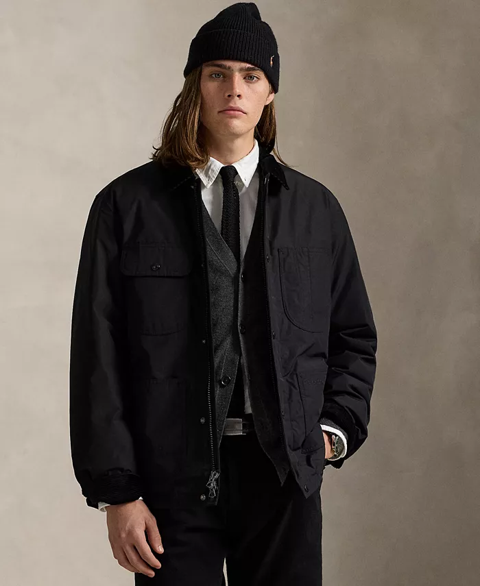 

Мужская куртка Elsdon Down Utility Polo Ralph Lauren, черный