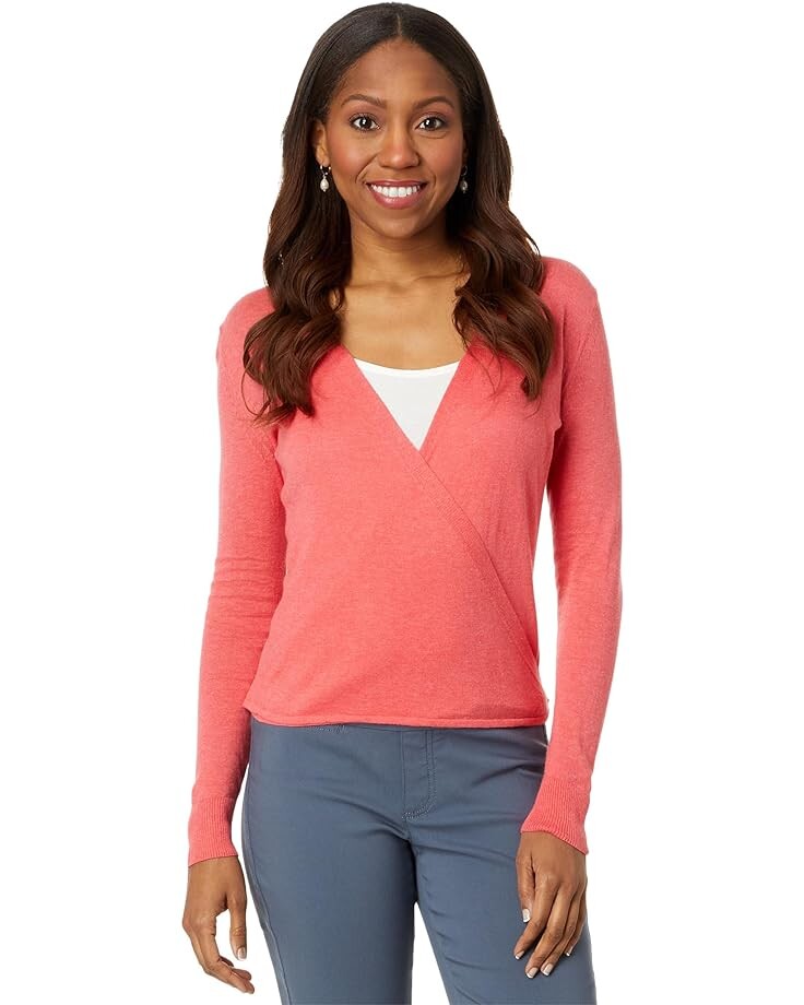 

Свитер NIC+ZOE All Year 4-Way Cardigan, цвет Coral
