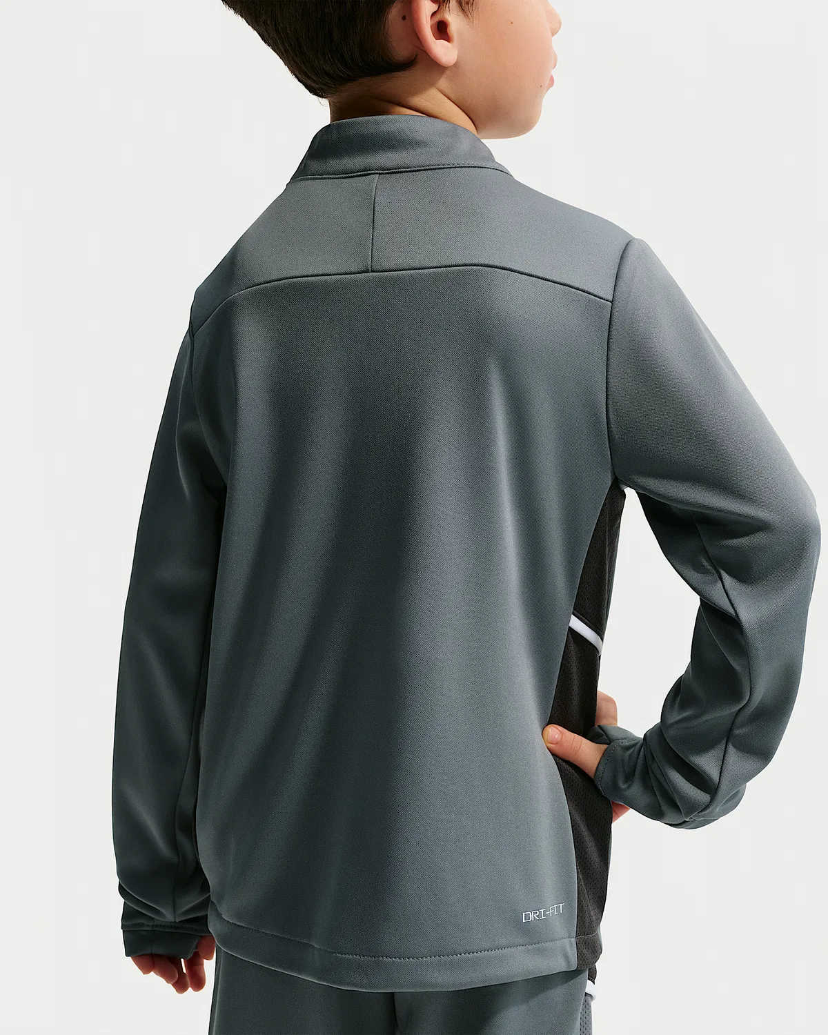 Детский спортивный костюм Nike Little Kids' Dri-FIT Academy, Cool Grey/White — фото 3