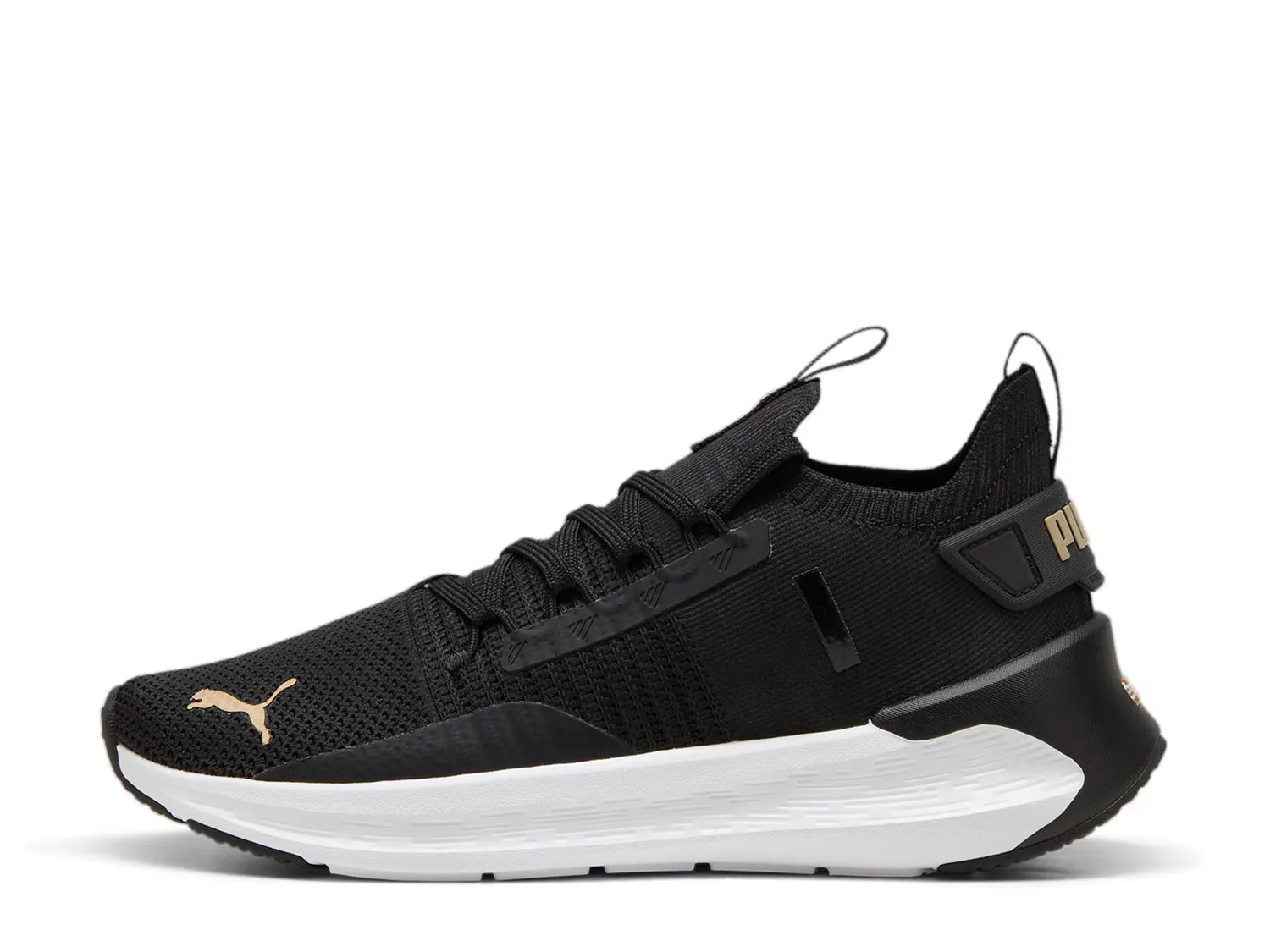 Кроссовки Softride Symmetry Fuzion Sneaker Puma, черно-белый — фото 2