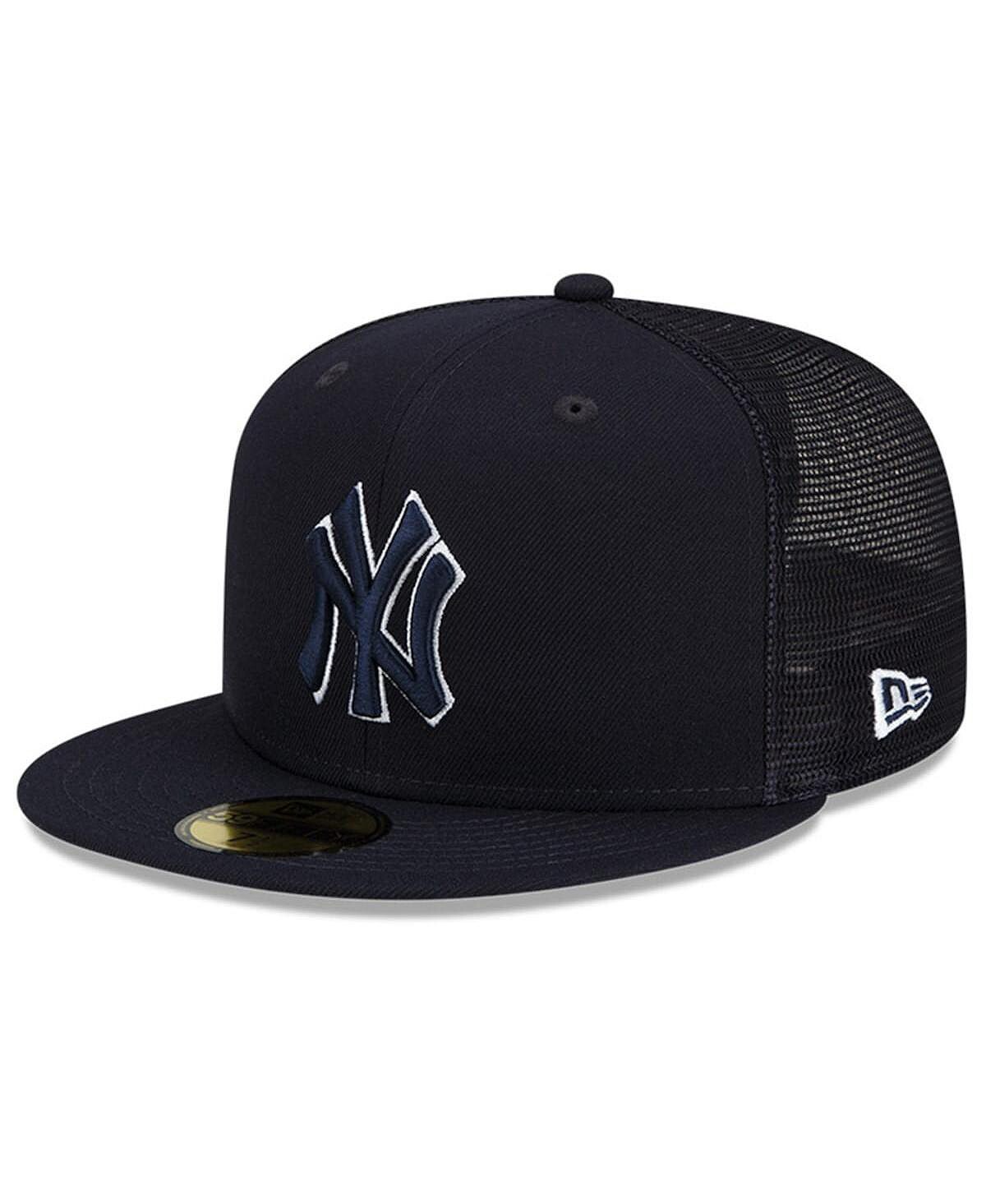 

Мужская темно-синяя кепка New York Yankees 2022 Batting Practice 59FIFTY New Era