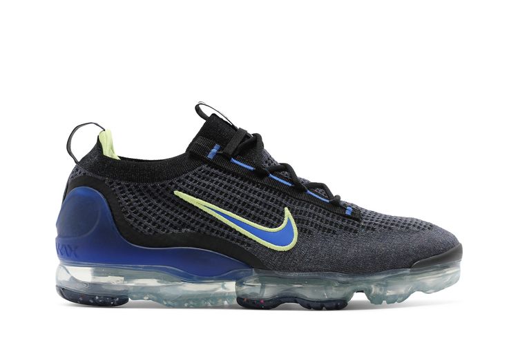 

Кроссовки Air Vapormax 2021 Flyknit 'Obsidian Light Lemon Twist', синий