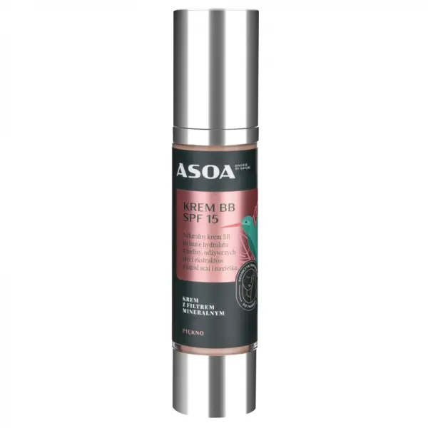 

Bb крем для лица с spf15 Asoa, 50 мл