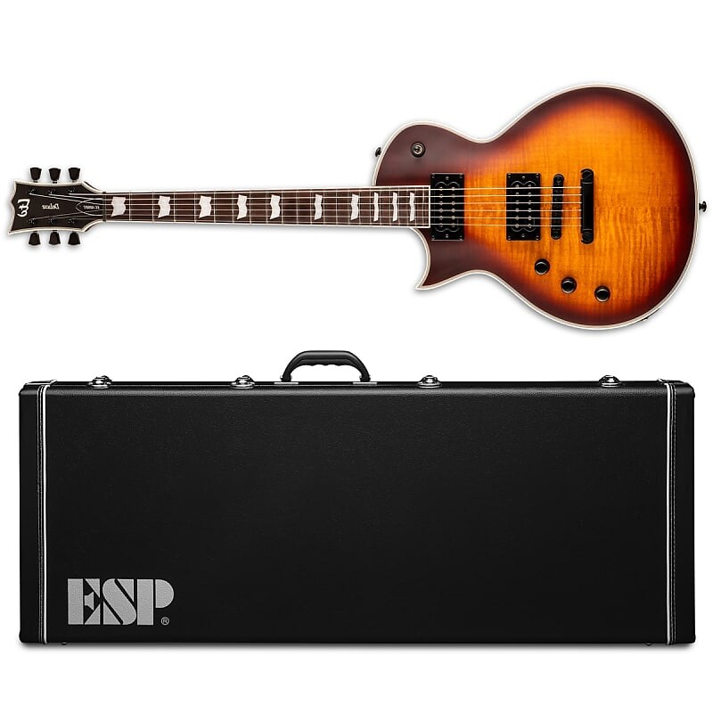 

Электрогитара ESP LTD EC-1000T CTM LH Tobacco Sunburst Satin Left-Handed Electric Guitar + Hard Case EC-1000 T