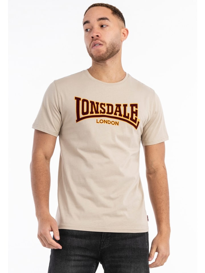 

Футболка Lonsdale T-Shirt, бежевый