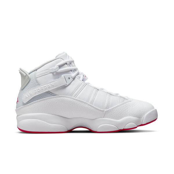 Кроссовки 6 колец Air Jordan, белый — фото 2